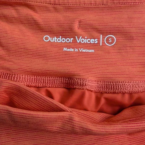 Outdoor Voices Hudson 4" Athletic Shorts – Workout Run Compression Waist – S - Picture 9 of 10